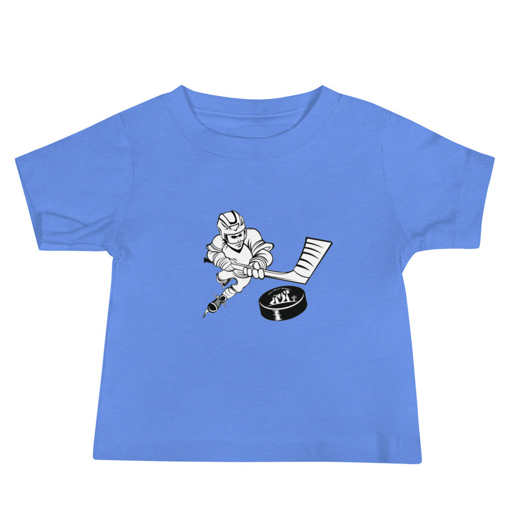 Hockey Tee (Black and White)