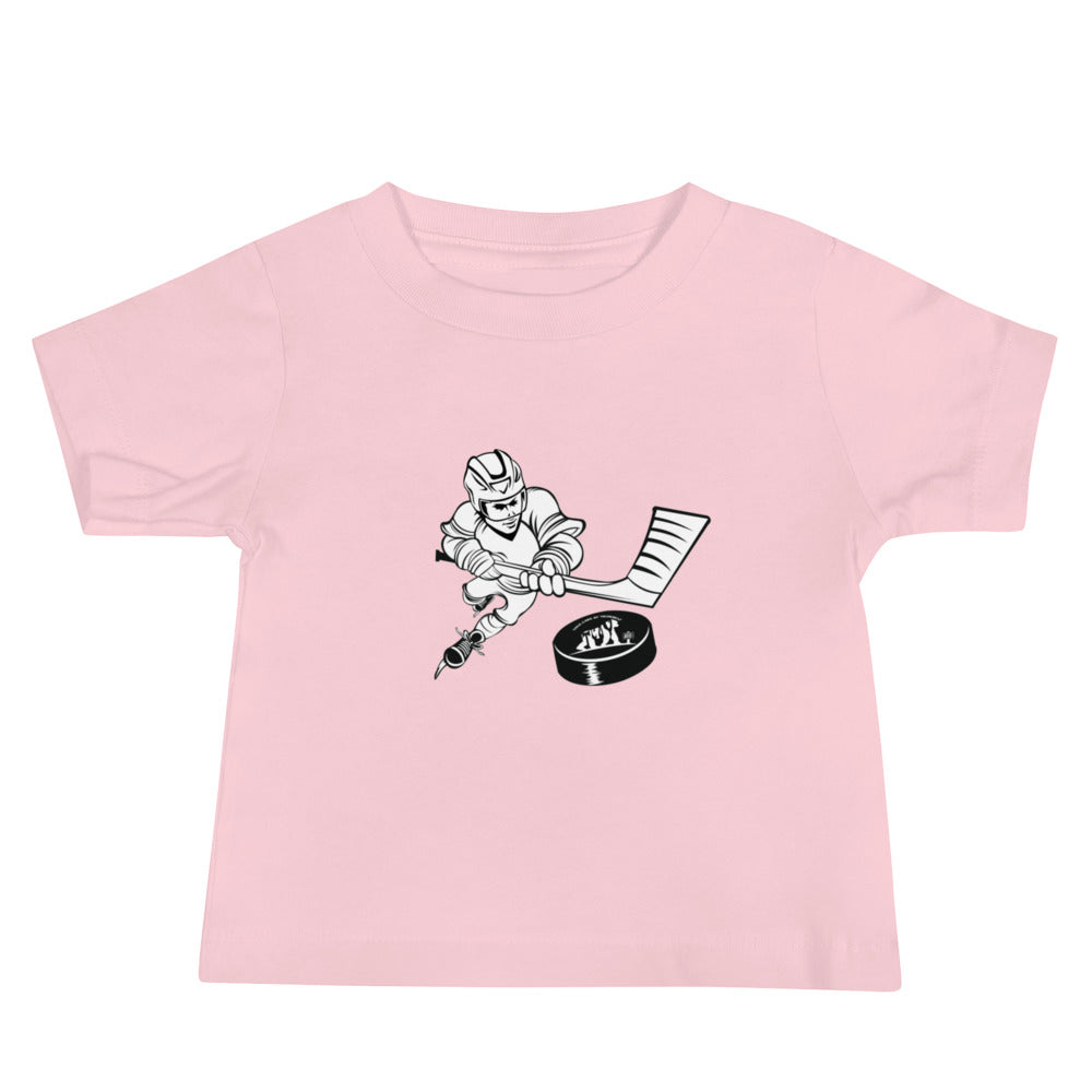 Hockey Tee (Black and White)