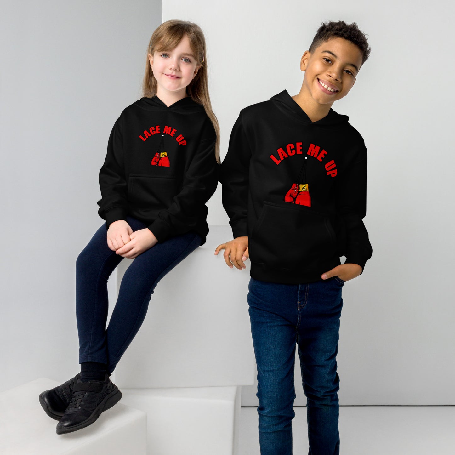 Lace Me Up Kids Hoodie