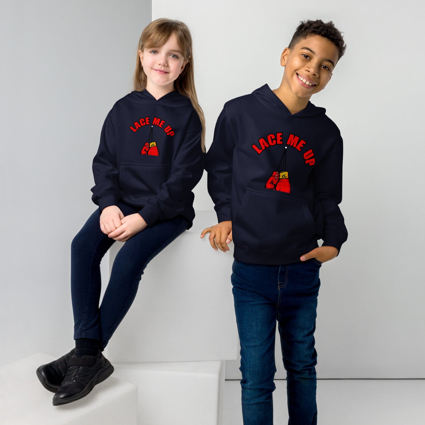 Lace Me Up Kids Hoodie