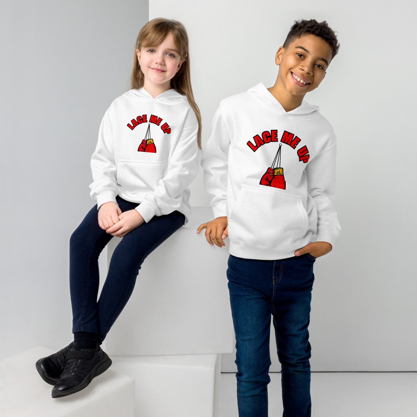 Lace Me Up Kids Hoodie