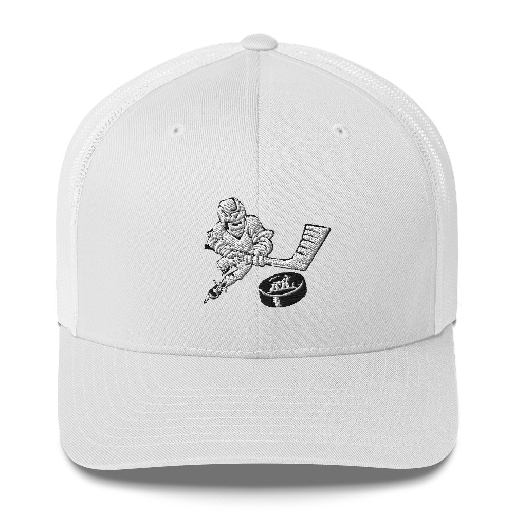 Hockey Hat (Black and White)