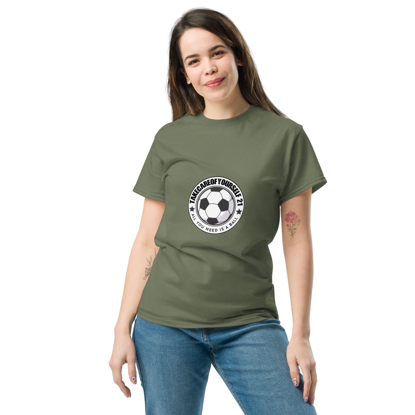 Take Care Of Yourself 21( All You Need Is A Ball ) T-Shirt