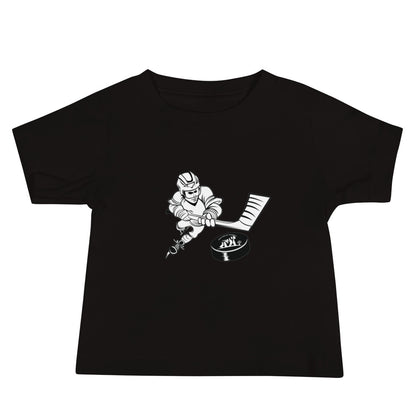 Hockey Tee (Black and White)