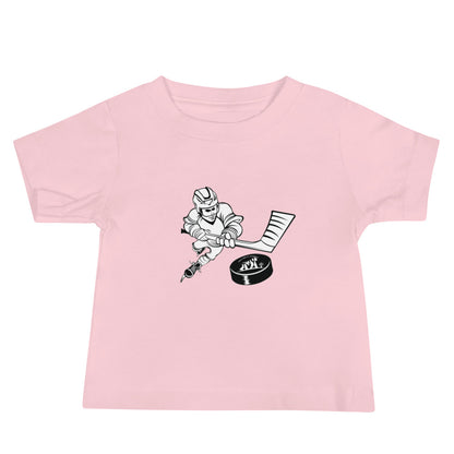Hockey Tee (Black and White)