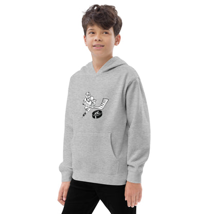 Hockey Kids Hoodie (Black and White)