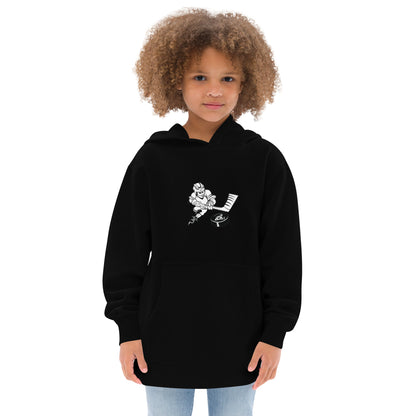 Hockey Kids Hoodie (Black and White)