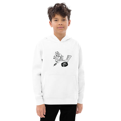 Hockey Kids Hoodie (Black and White)