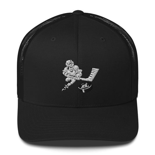 Hockey Hat (Black and White)
