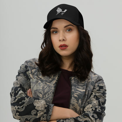 Hockey Hat (Black and White)