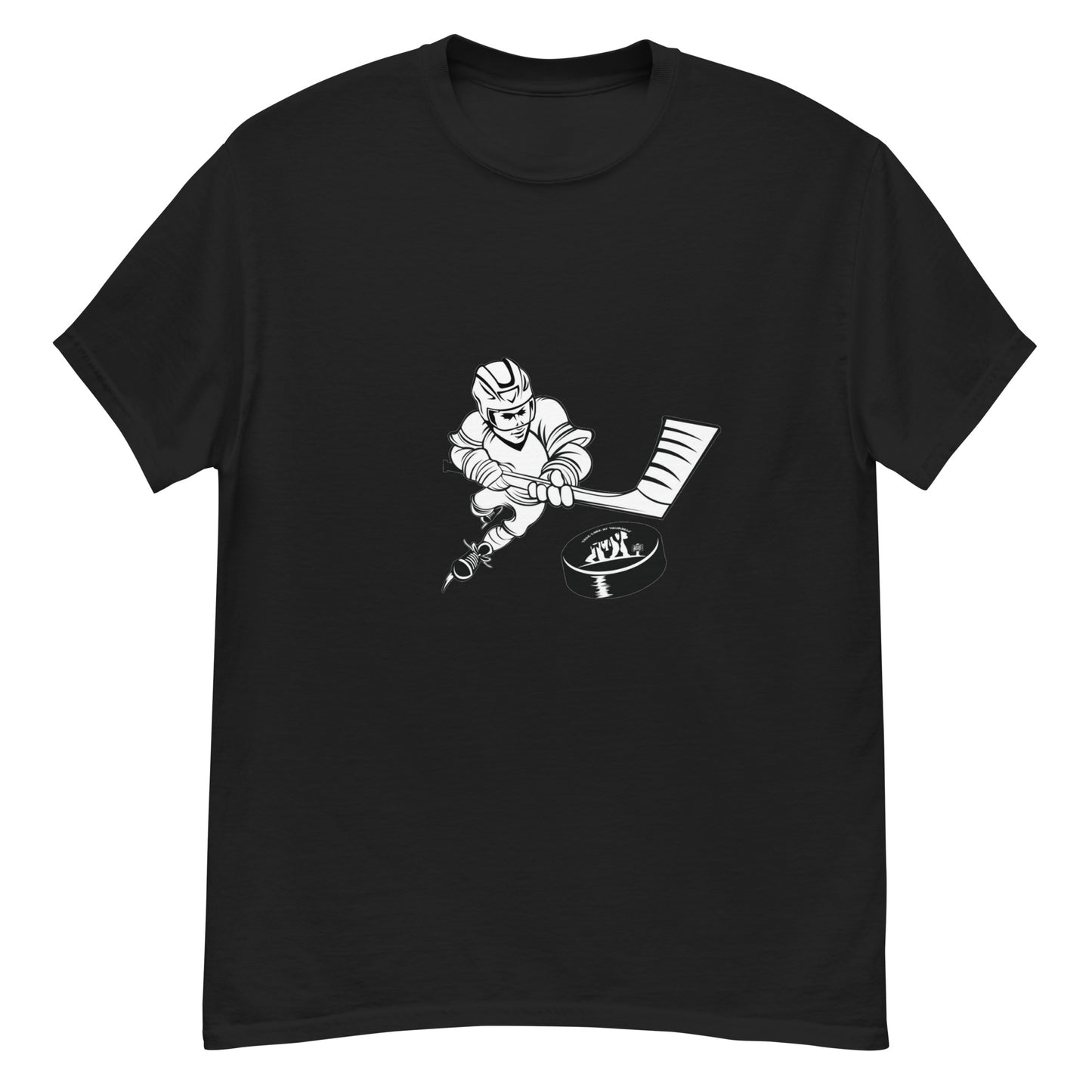 Hockey T-Shirt (Black and White)