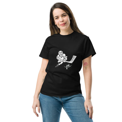 Hockey T-Shirt (Black and White)
