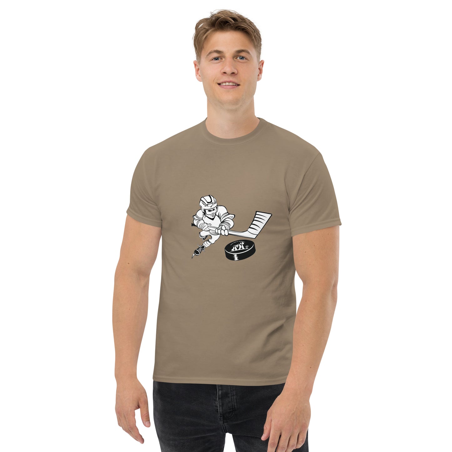 Hockey T-Shirt (Black and White)