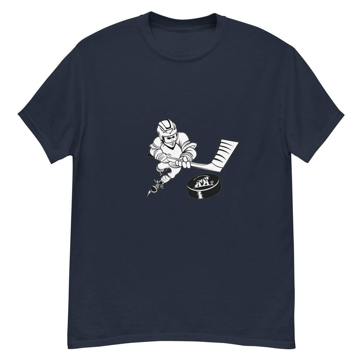 Hockey T-Shirt (Black and White)