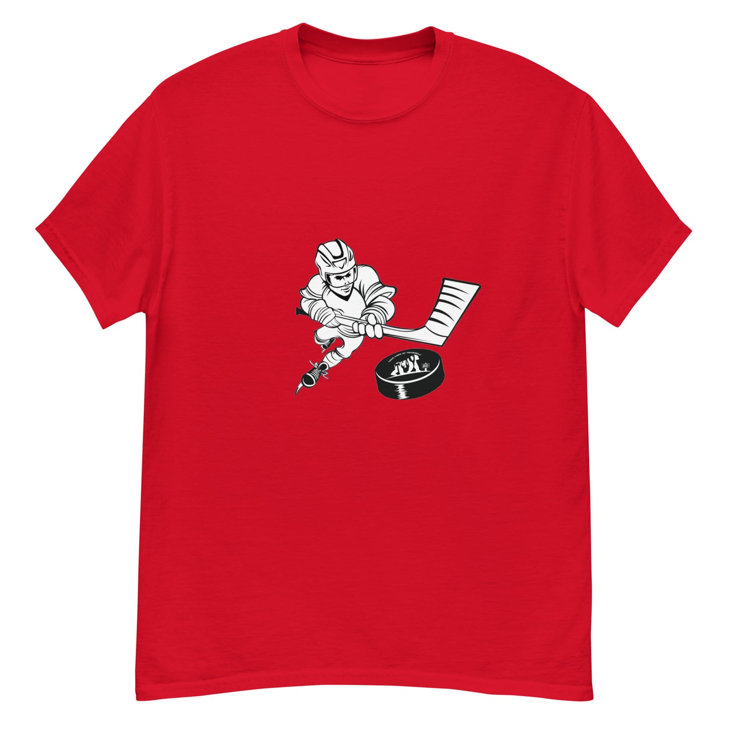Hockey T-Shirt (Black and White)