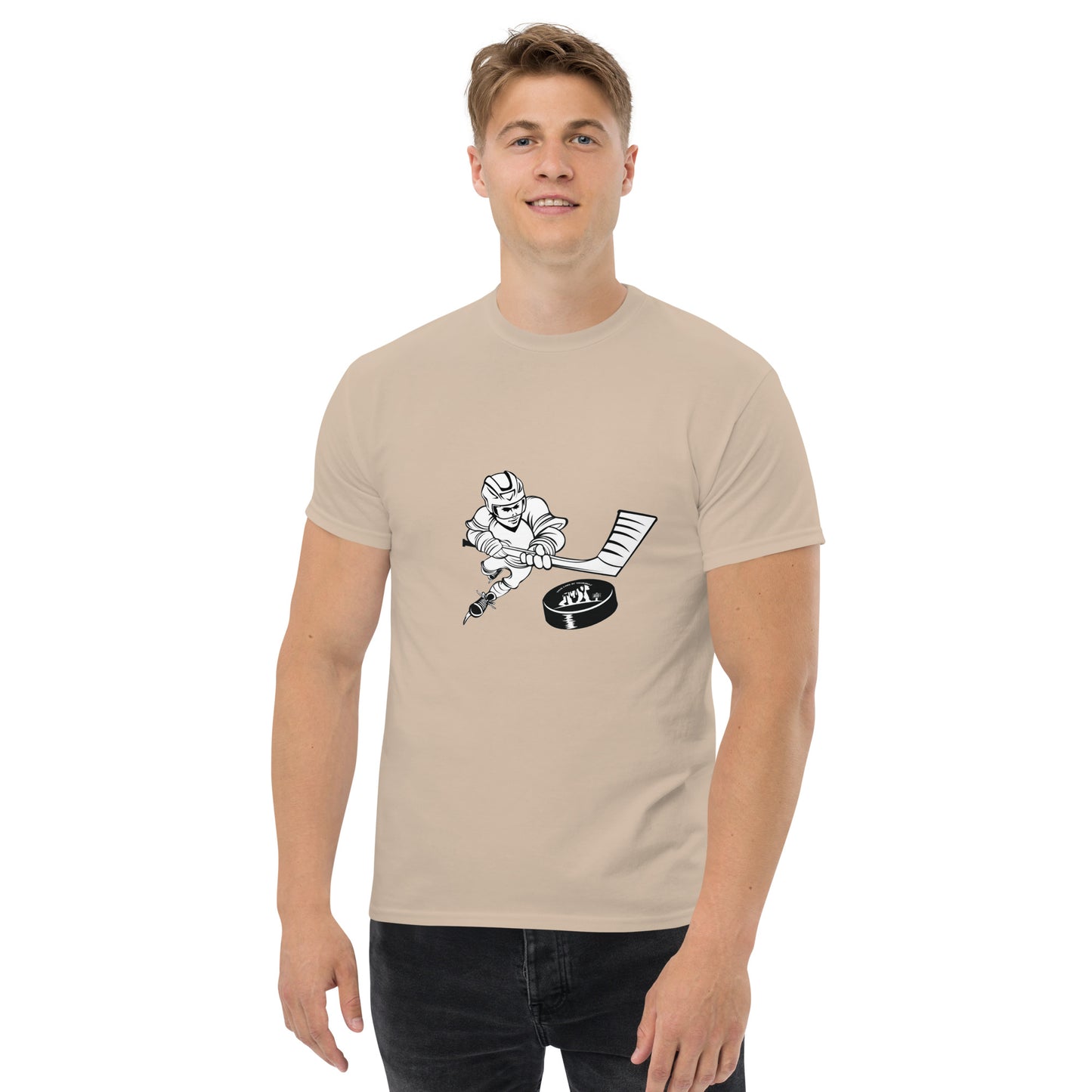 Hockey T-Shirt (Black and White)