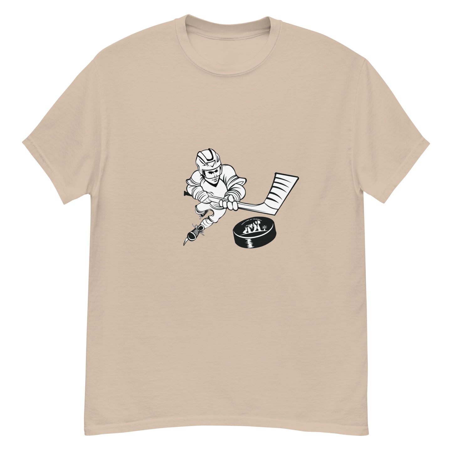 Hockey T-Shirt (Black and White)