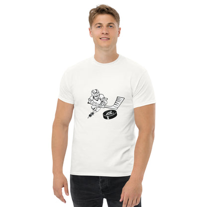 Hockey T-Shirt (Black and White)