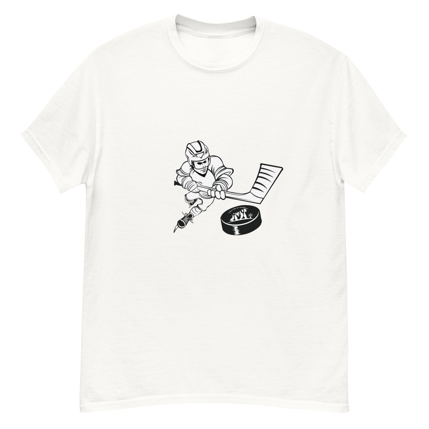 Hockey T-Shirt (Black and White)