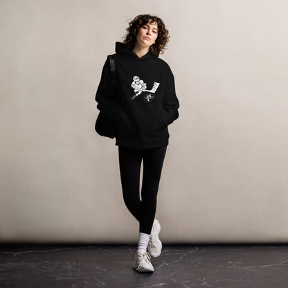 Hockey hoodie (Black and White)