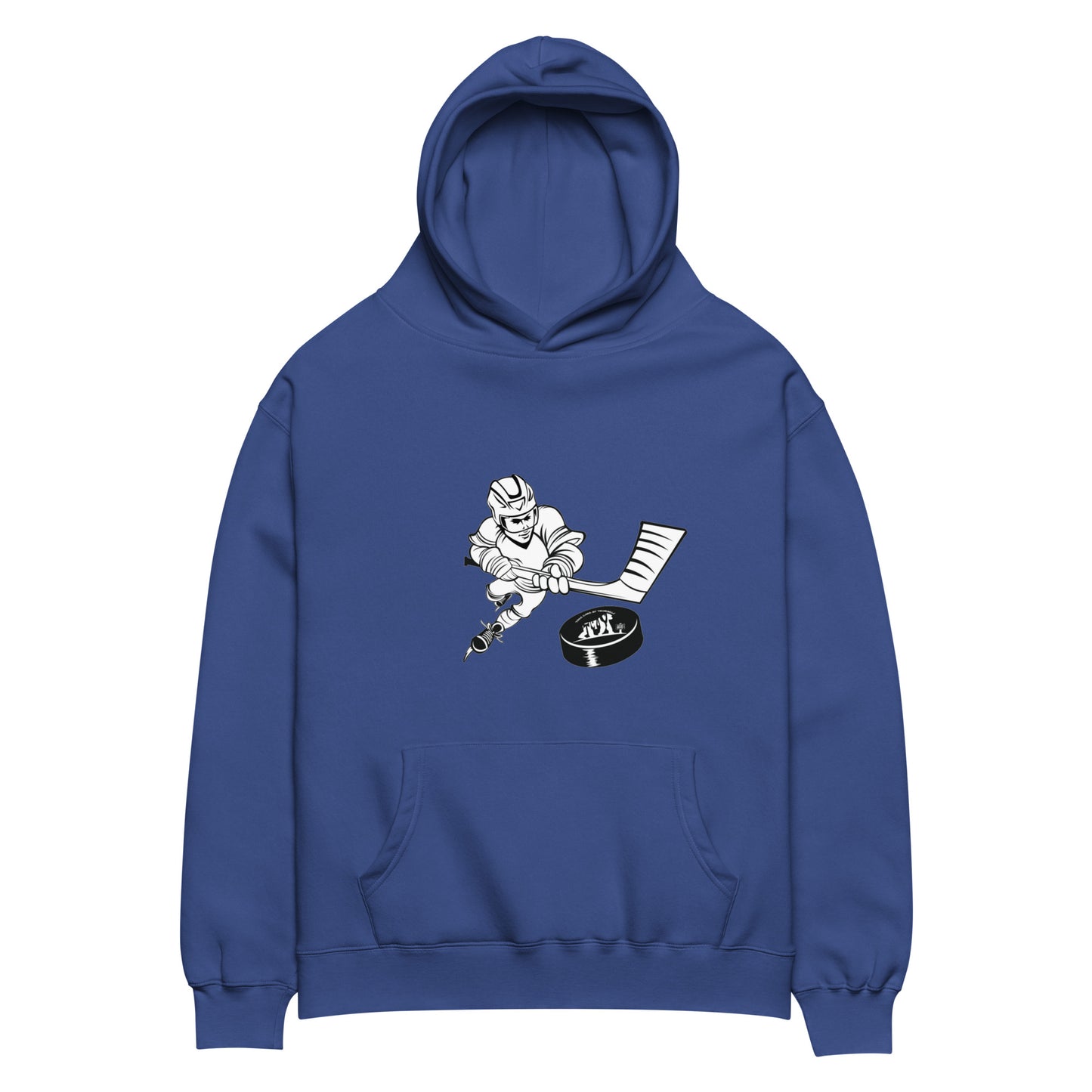Hockey hoodie (Black and White)