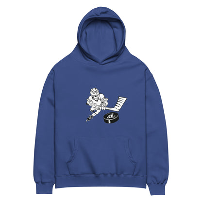 Hockey hoodie (Black and White)