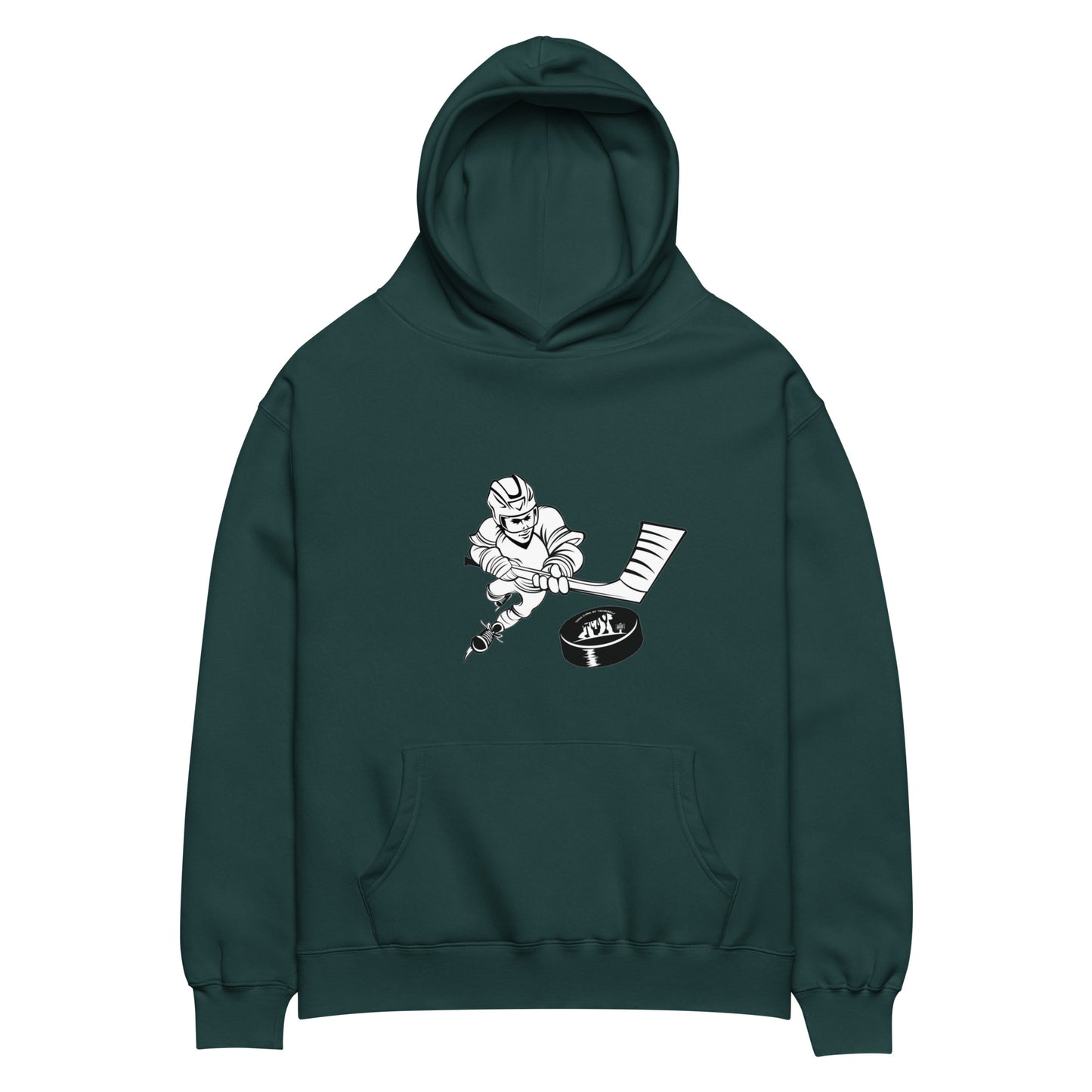 Hockey hoodie (Black and White)