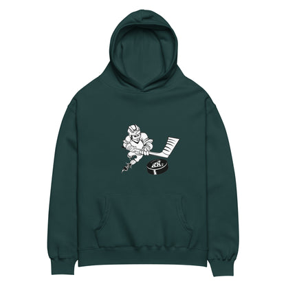 Hockey hoodie (Black and White)